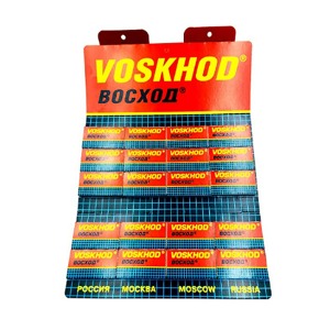 보스코드 클래식 면도기 양날 면도날 100개입 Voskhod